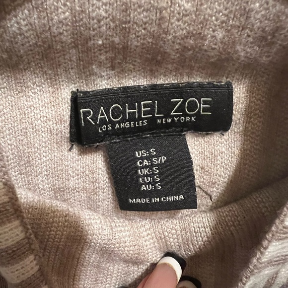 Tan and cream striped sweater - Picture 2 of 2